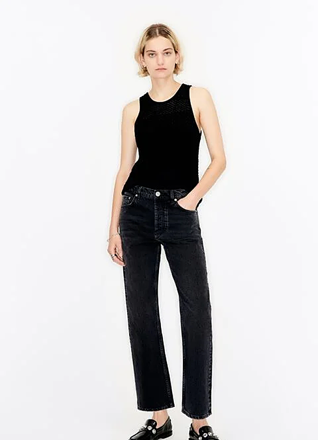 Imagen - Pantalón negro vaquero lavado de Bimba y Lola, 69 euros.