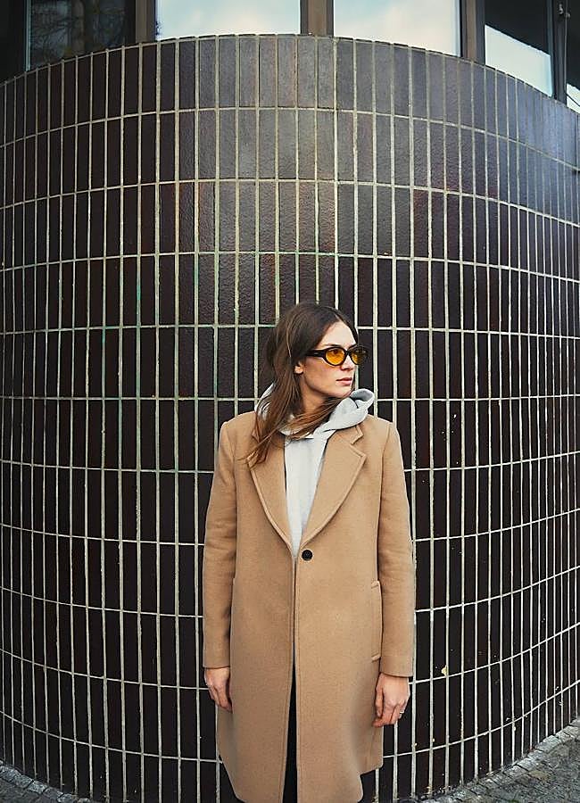 Imagen - Abrigo camel midi