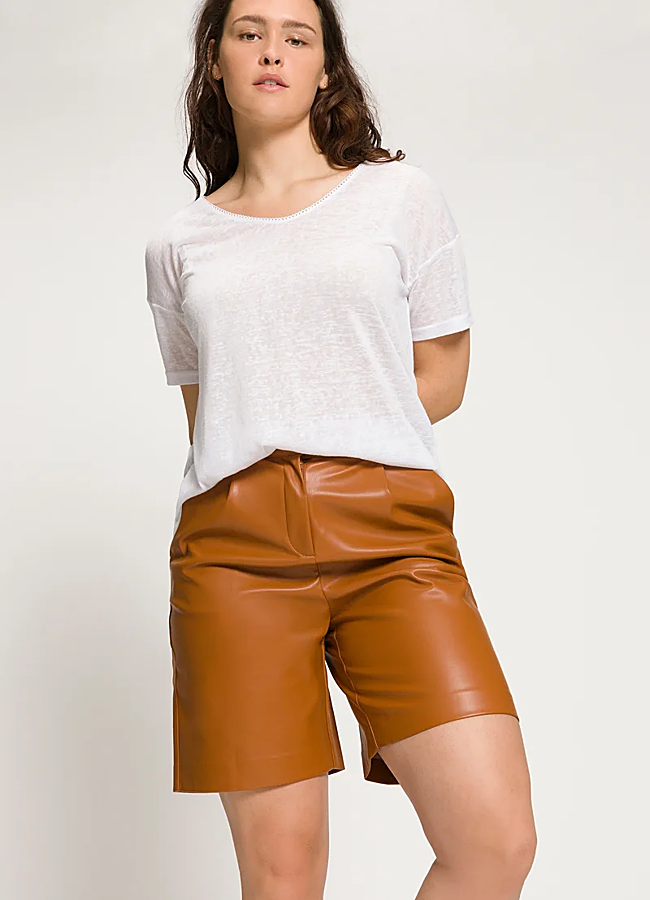 Imagen - Bermudas de piel de Studio Untold, 39,99 euros.