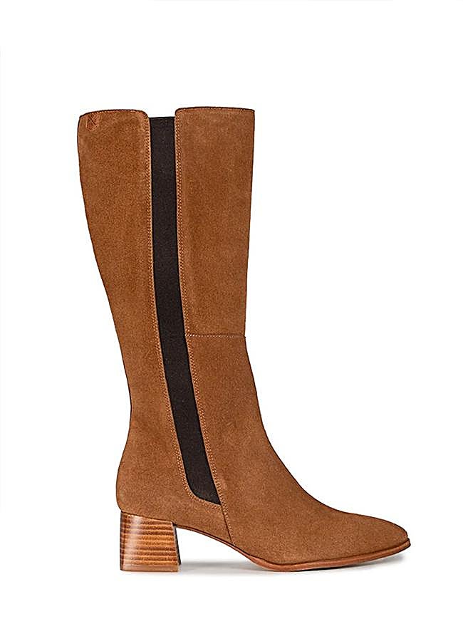 Imagen - Botas marrón serraje de POPA, 97,49 euros.