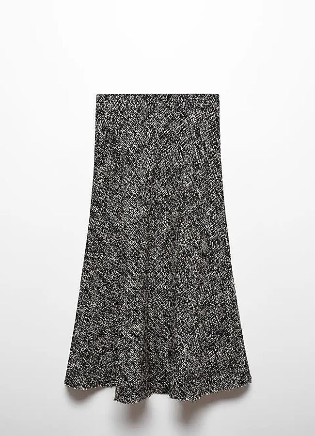 Imagen - Falda de tweed de Mango, 39,99 euros.