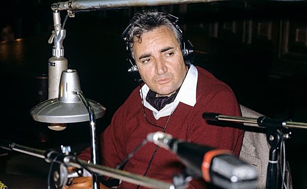 Luis del Olmo en una imagen en los años ochenta. 