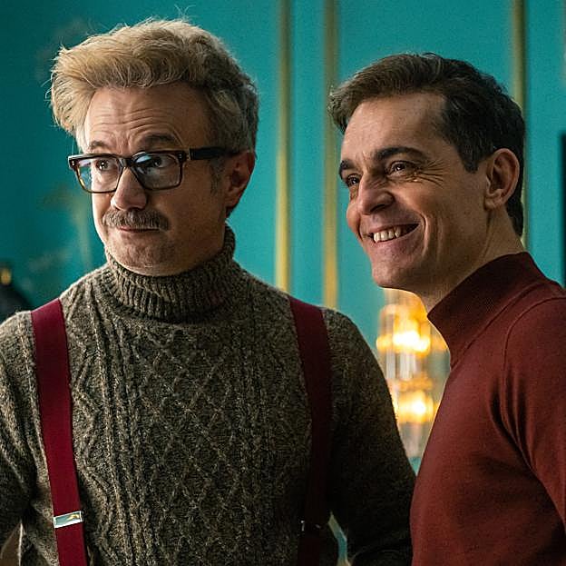 Tristán Ulloa y Pedro Alonso en una imagen de Berlín, la precuela de La casa de papel.