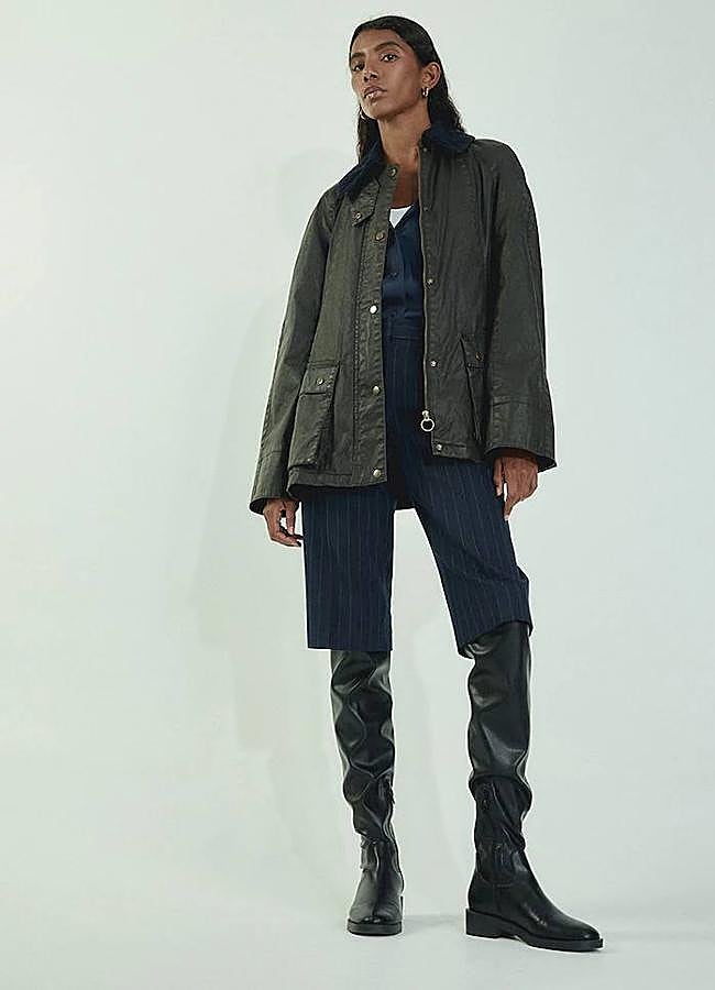 Imagen - Parka encerada de estilo retro