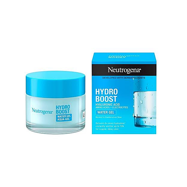 Crema facial con ácido hialurónico Hydro Boost de Neutrogena.