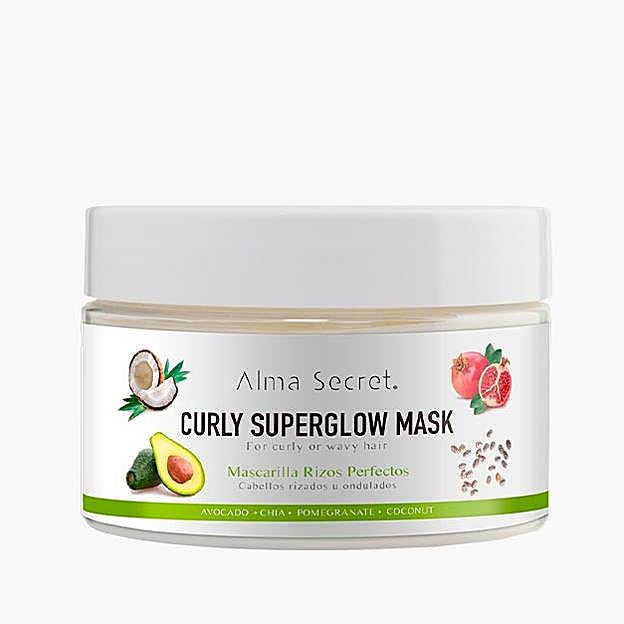Curly Superglow Mask de Alma Secret.