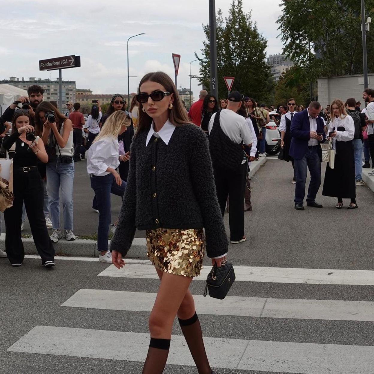 Las faldas más bonitas de lentejuelas de la temporada.