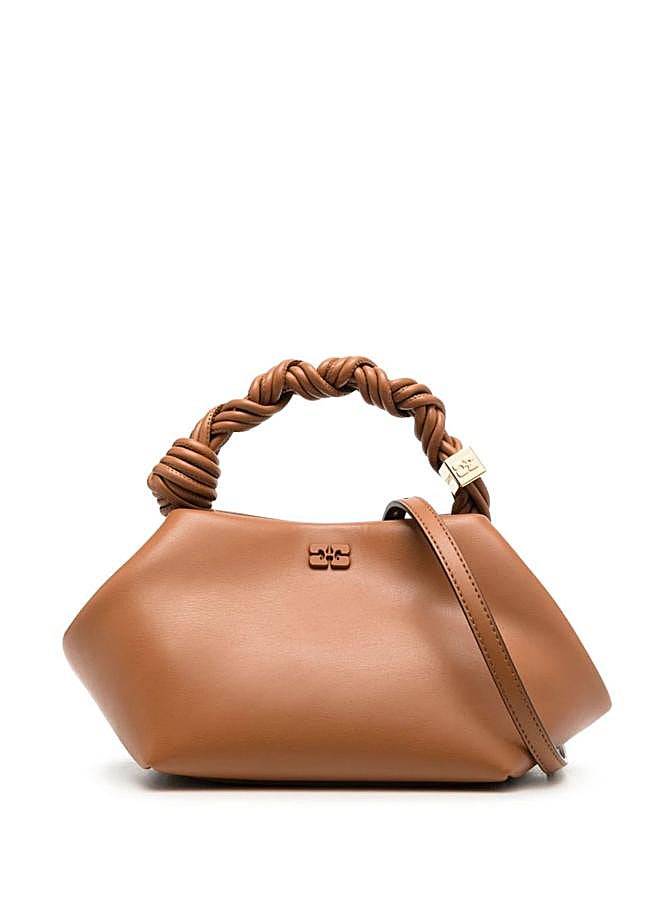 Imagen - Bolso marrón bandolera Bou de Ganni, 345 euros.