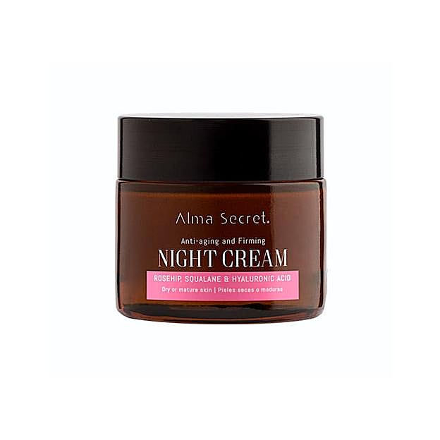Anti-Aging and Firming Night Cream de Alma Secret. Precio: 31,95 euros