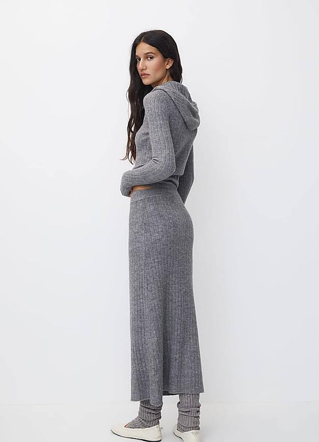 Imagen - Falda de punto en canalé