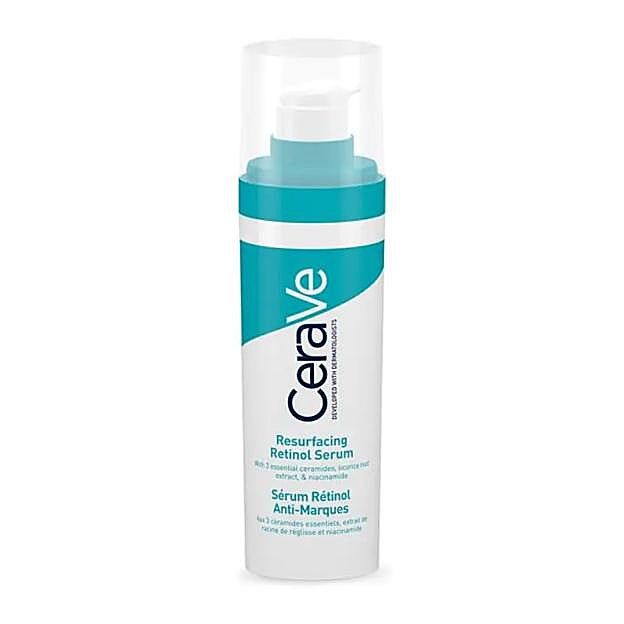 Serum Retinol Antimarcas de Cerave.