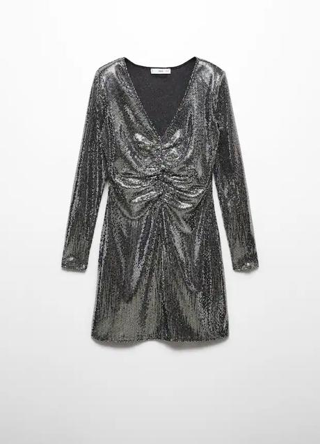 Imagen - Vestido plata de Mango (29,95 euros)