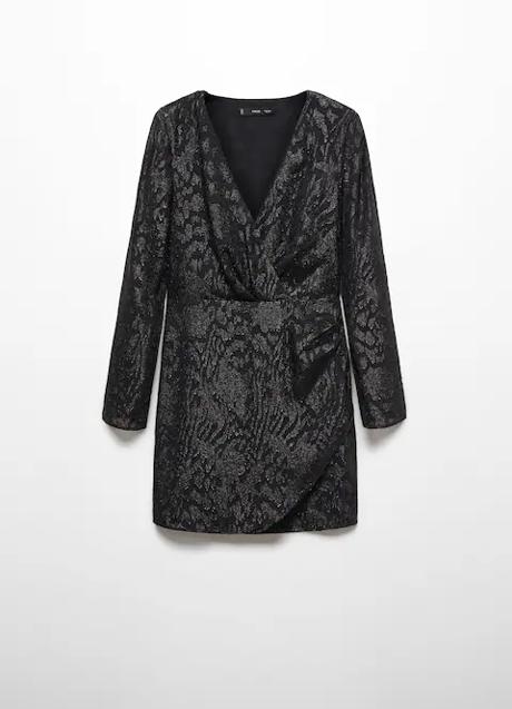 Imagen - Vestido negro de Zara (39,99 euros):