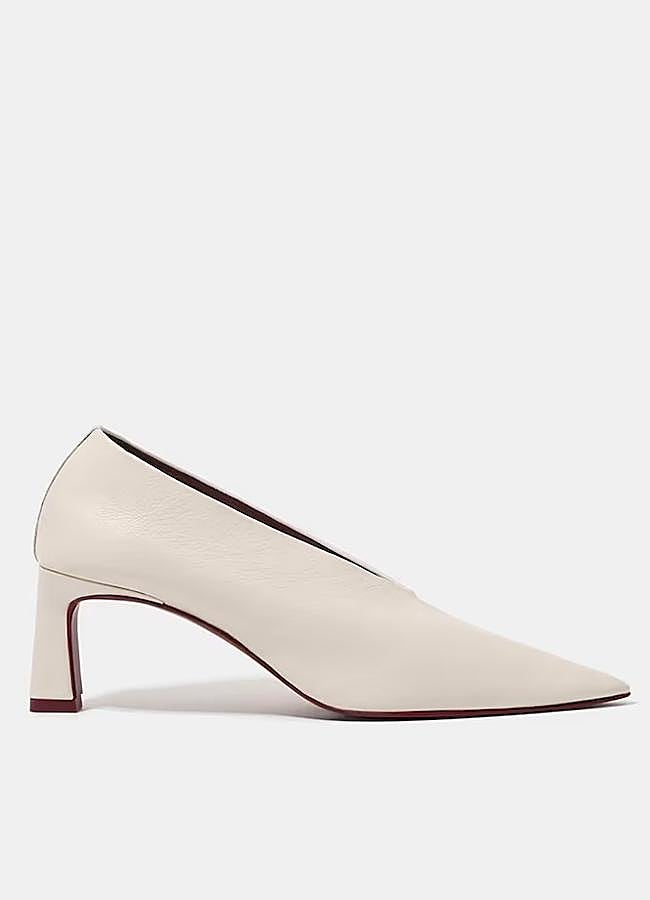 Imagen - Tacón blanco de Bimba y Lola, 85 euros.