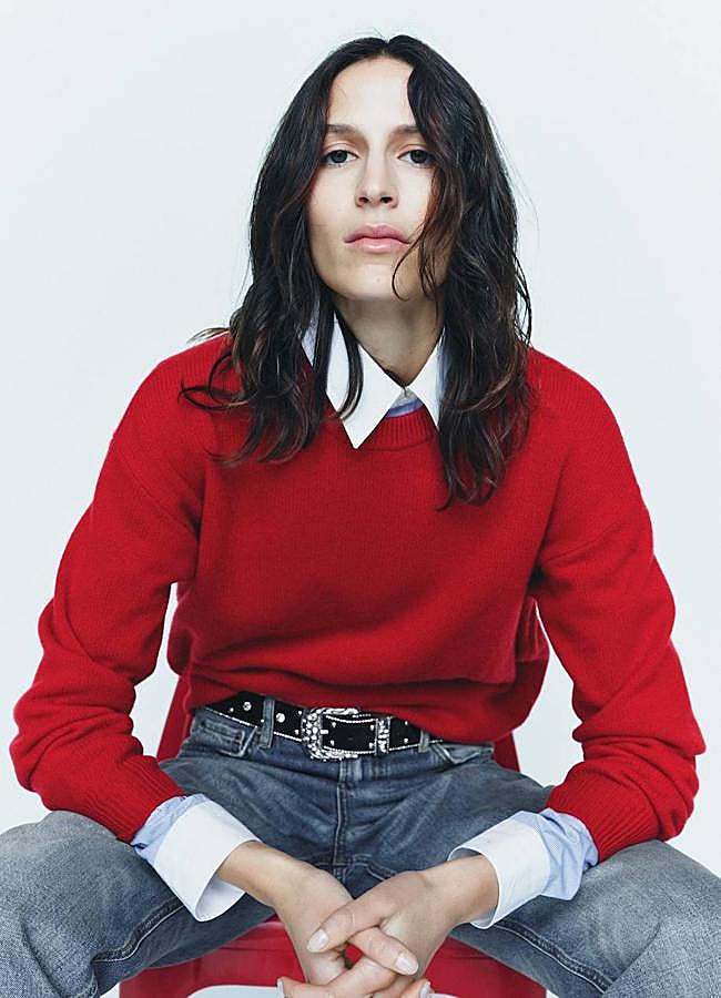 Imagen - Jersey de cashmere en color rojo