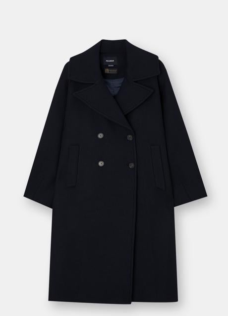 Imagen - Abrigo de lana de Pull & Bear (99,99 euros)