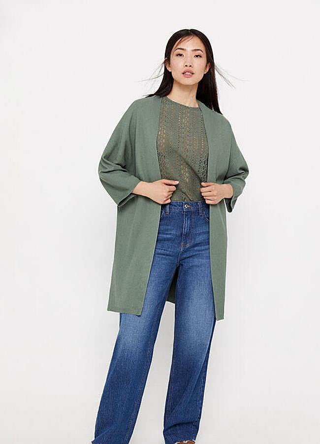 Imagen - Cárdigan largo estilo kimono