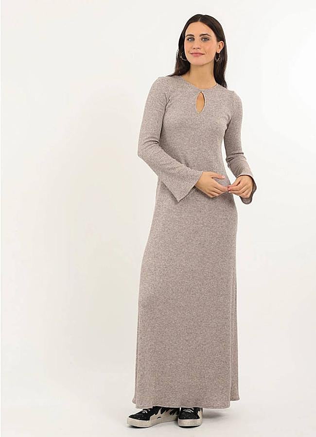 Imagen - Vestido de invierno en punto largo