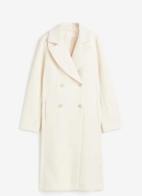 Imagen - Abrigo blanco de H&M (59,99 euros)