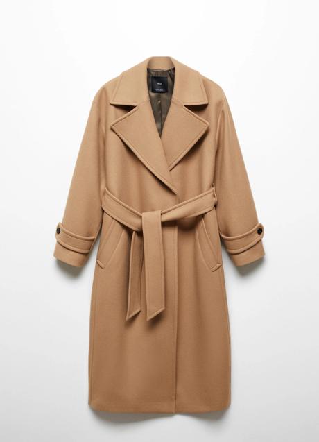 Imagen - Abrigo con cinturón de Mango (149 euros)