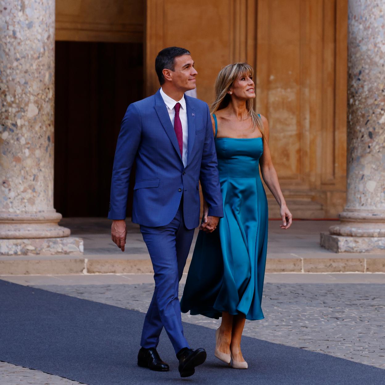 Pedro Sánchez y Begoña Gómez, en una imagen de archivo.