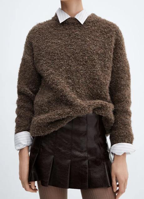 Imagen - Falda efecto piel de Mango (27,99 euros)