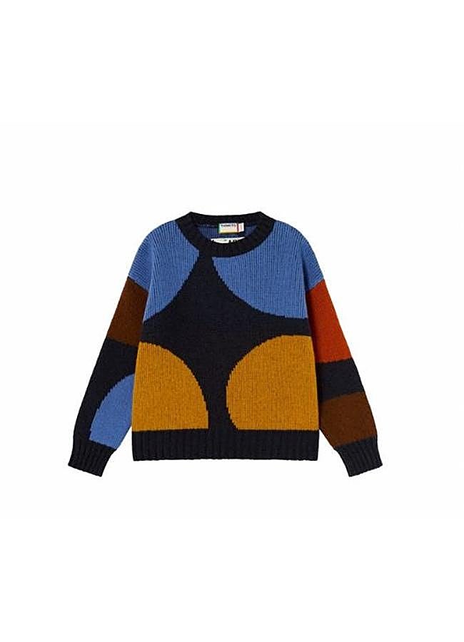 Imagen - Jersey con estampado geométrico de Thinking Mu, 89,90 euros.