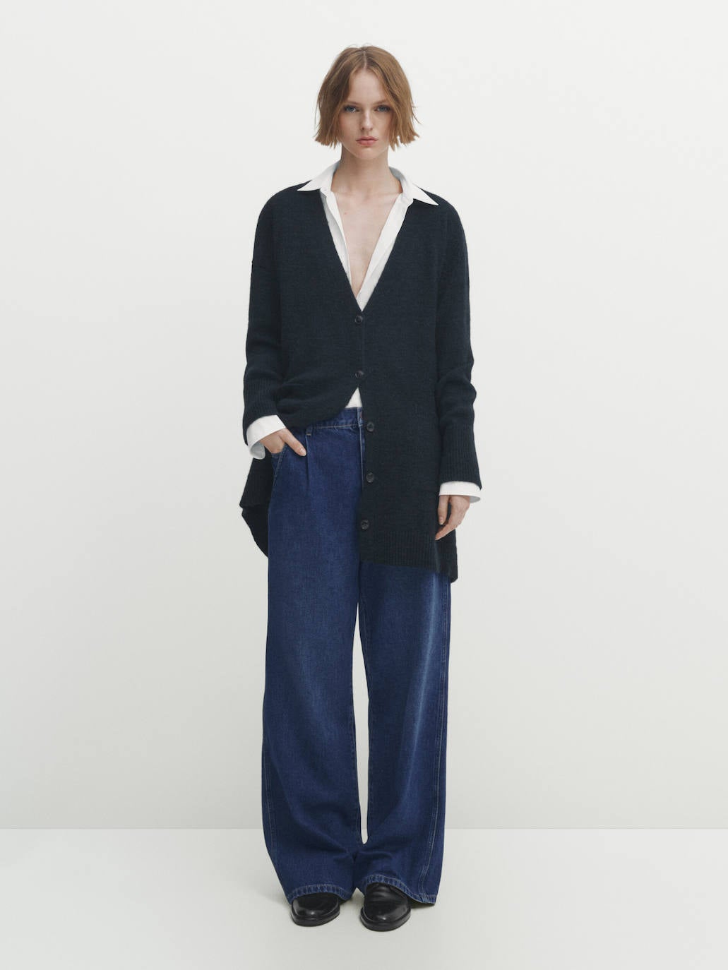 Imagen - Vaqueros anchos con pinzas