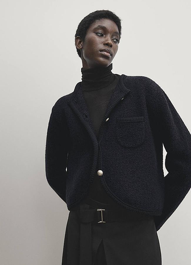 Imagen - Chaqueta de punto bouclé