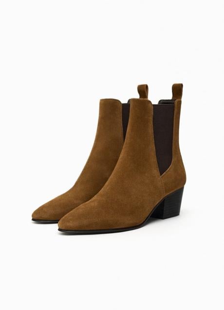 Imagen - Botines de serraje de Zara (49,99 euros)