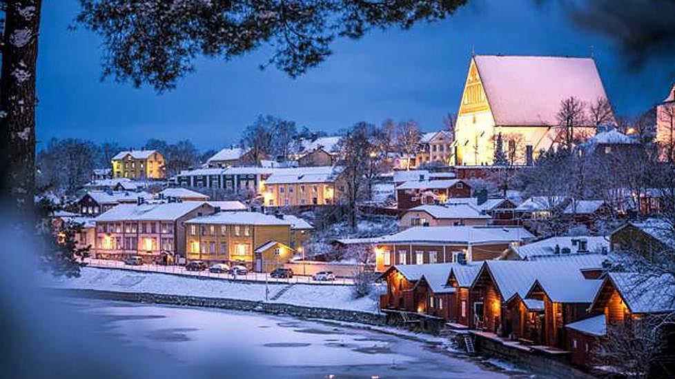 La magia de la Navidad en Finlandia.