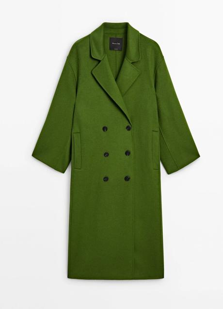 Imagen - Abrigo verde de Massimo Dutti (249 euros)