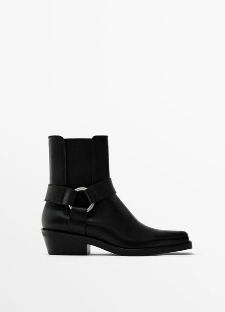 Imagen - Botines moteros de Massimo Dutti (149 euros)