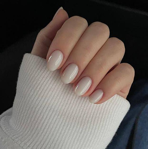 Formas de uñas ovaladas