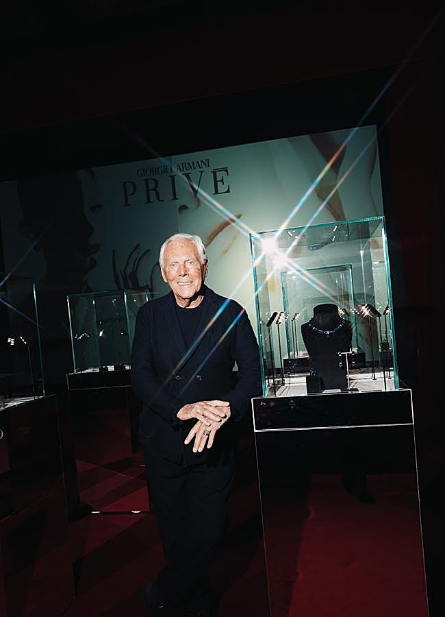 Imagen - Giorgio Armani presenta su última colección de Alta Joyería en St. Moritz.