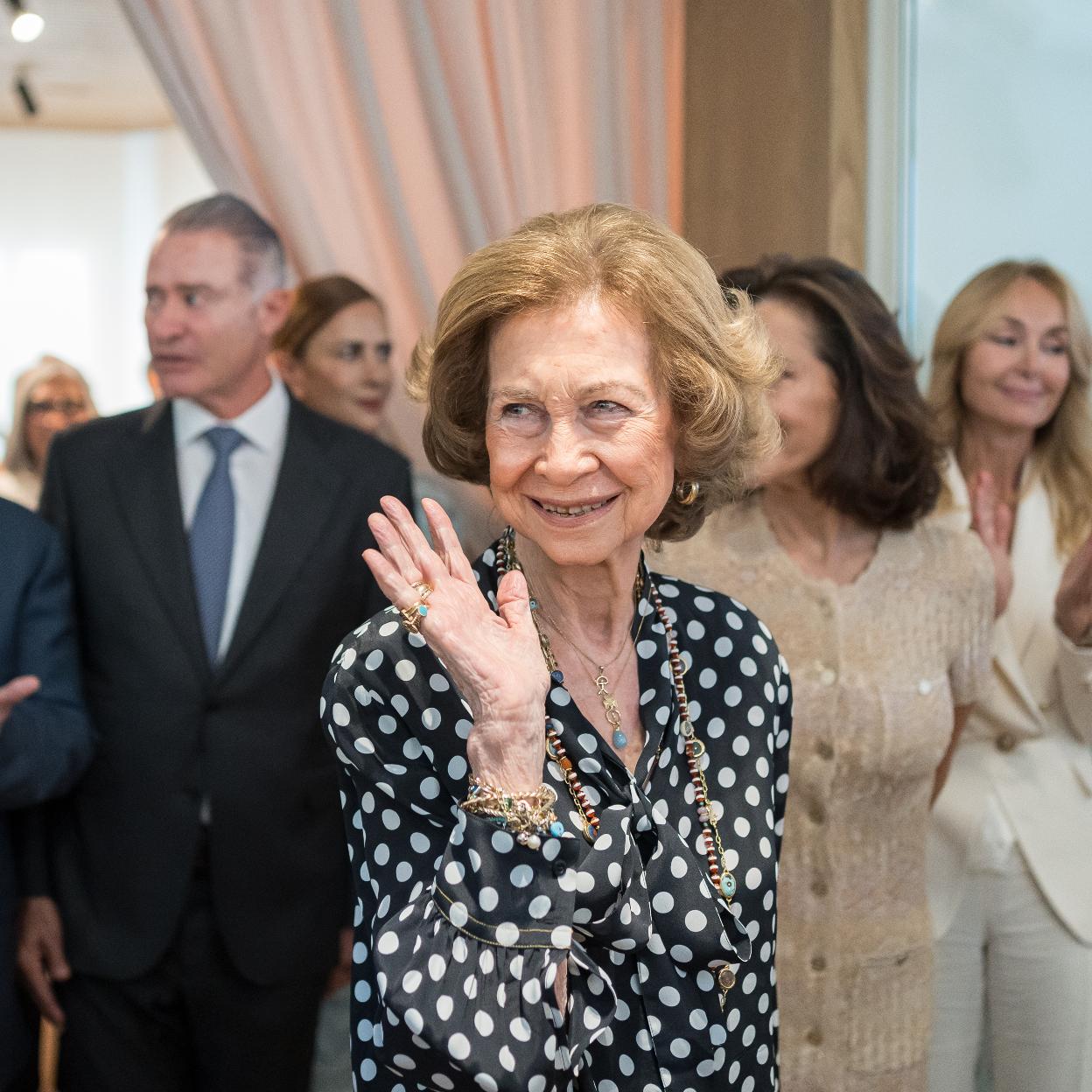 La reina Sofía es la guardiana de las viejas tradiciones aristocráticas en Zarzuela, incluidas las de Navidad. 