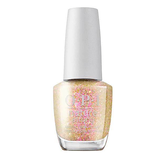 Esmalte con purpurina en dorado de OPI