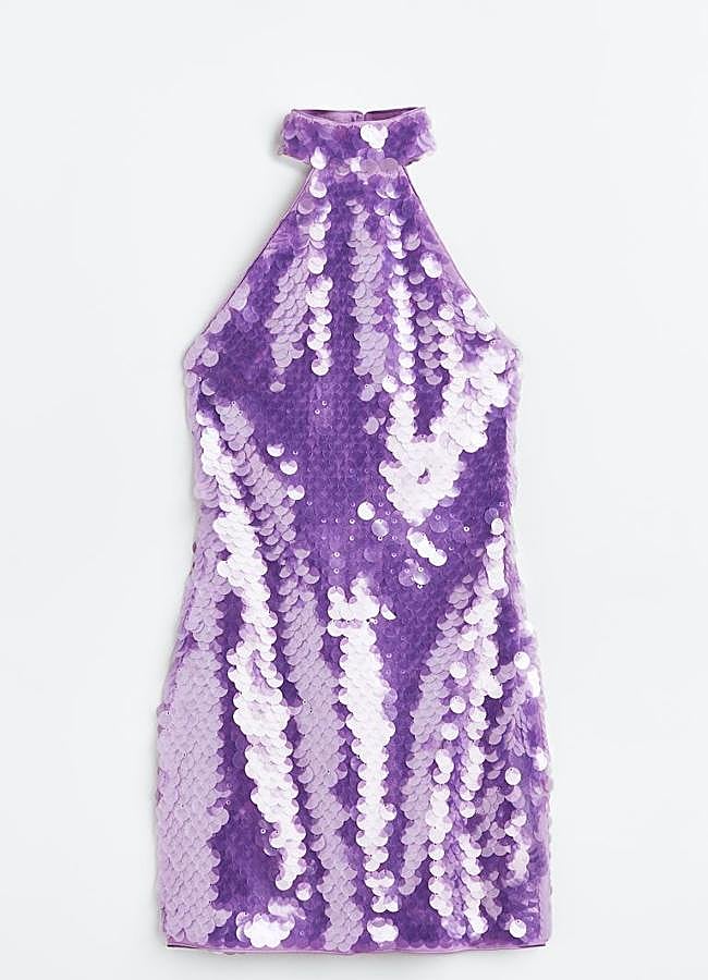 Imagen - Vestido corto de lentejuelas de H&M, 99,95 euros.
