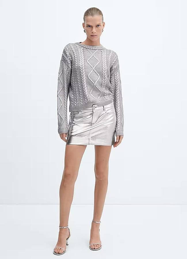 Imagen - Jersey transparente de Mango, 49,99 euros.