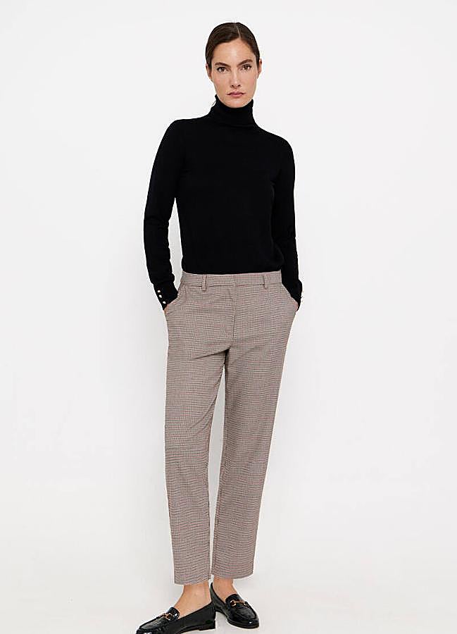 Imagen - Pantalones de vestir con estampado de cuadros