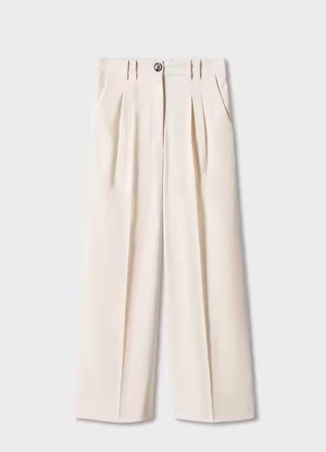 Imagen - Pantalón blanco de Mango (35,99 euros)