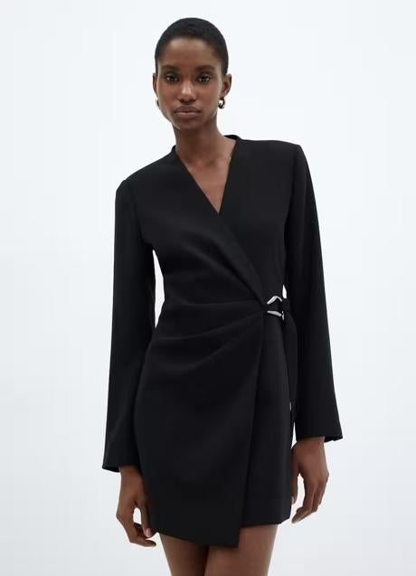 Imagen - Vestido negro de Mango (59,99 euros)