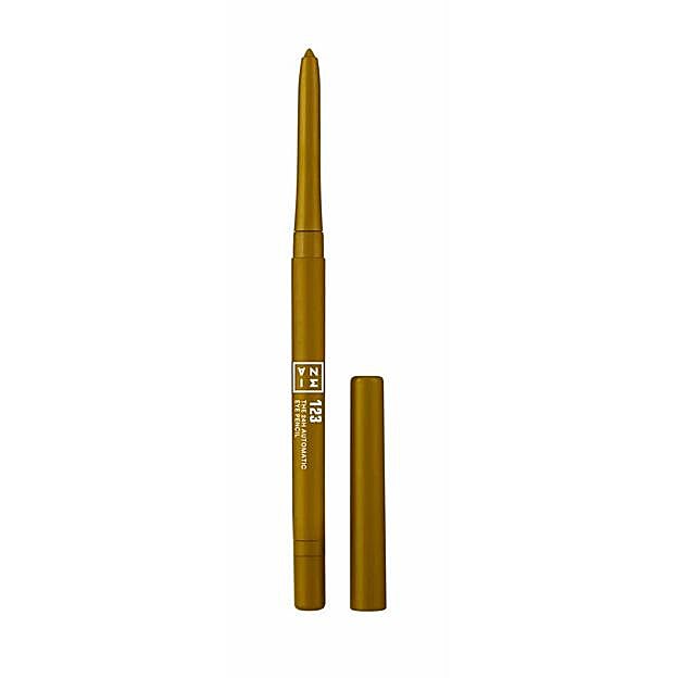 The 24h Automatic Eye Pencil en tono 123 Oro de 3INA Makeup