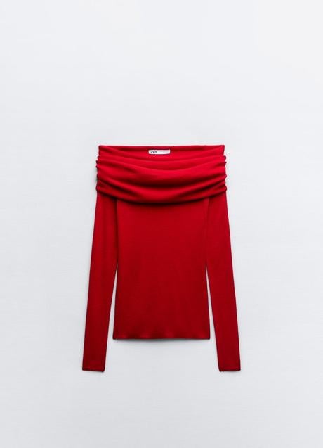 Imagen - Top rojo de Zara (25,99 euros)