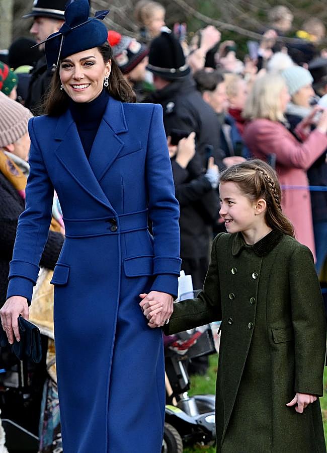 Imagen - Kate Middleton y la princesa Charlotte. / GTRES