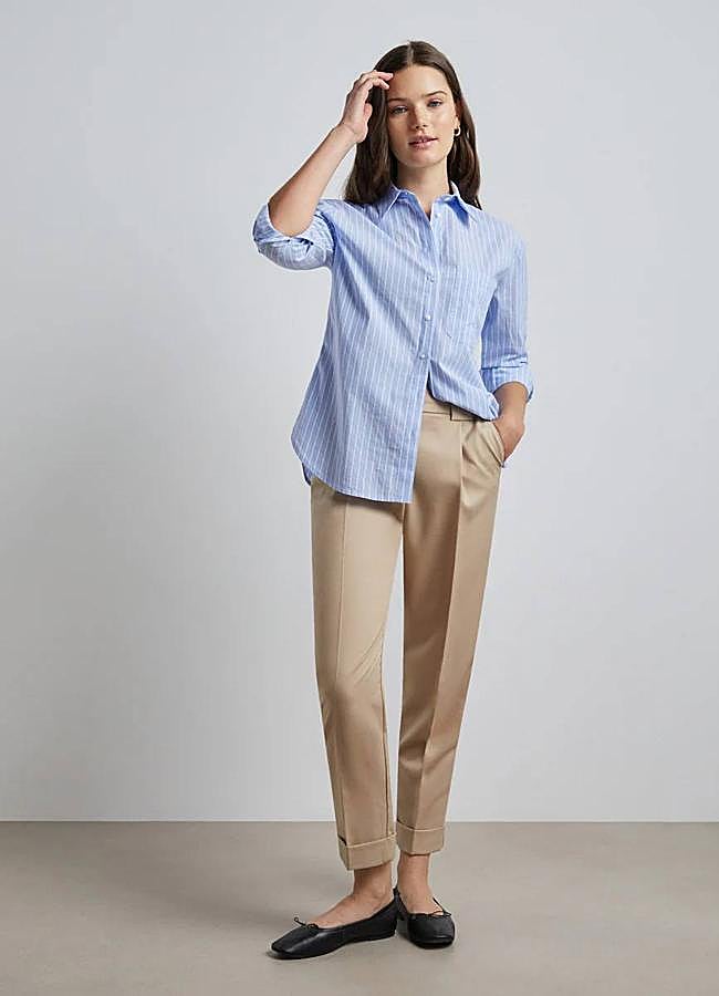 Imagen - Pantalones chinos en beige