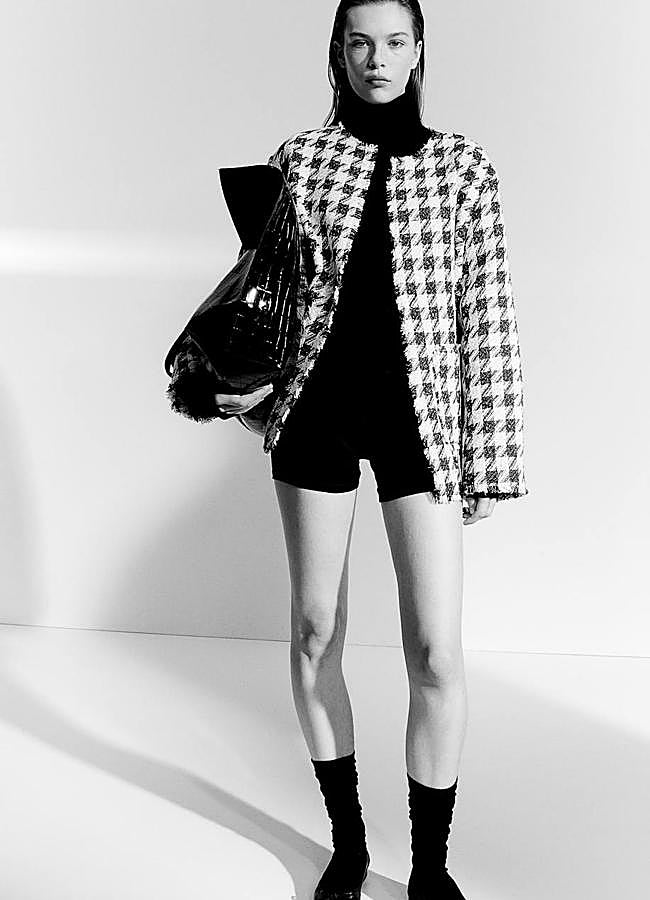 Imagen - Chaqueta con estampado de pata de gallo