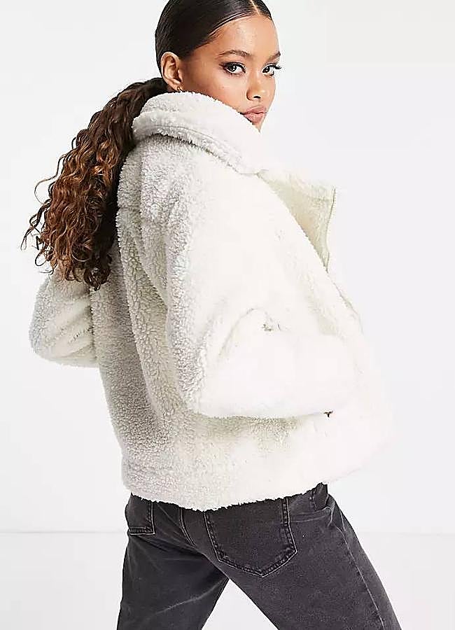 Imagen - Chaqueta de borreguillo estilo biker