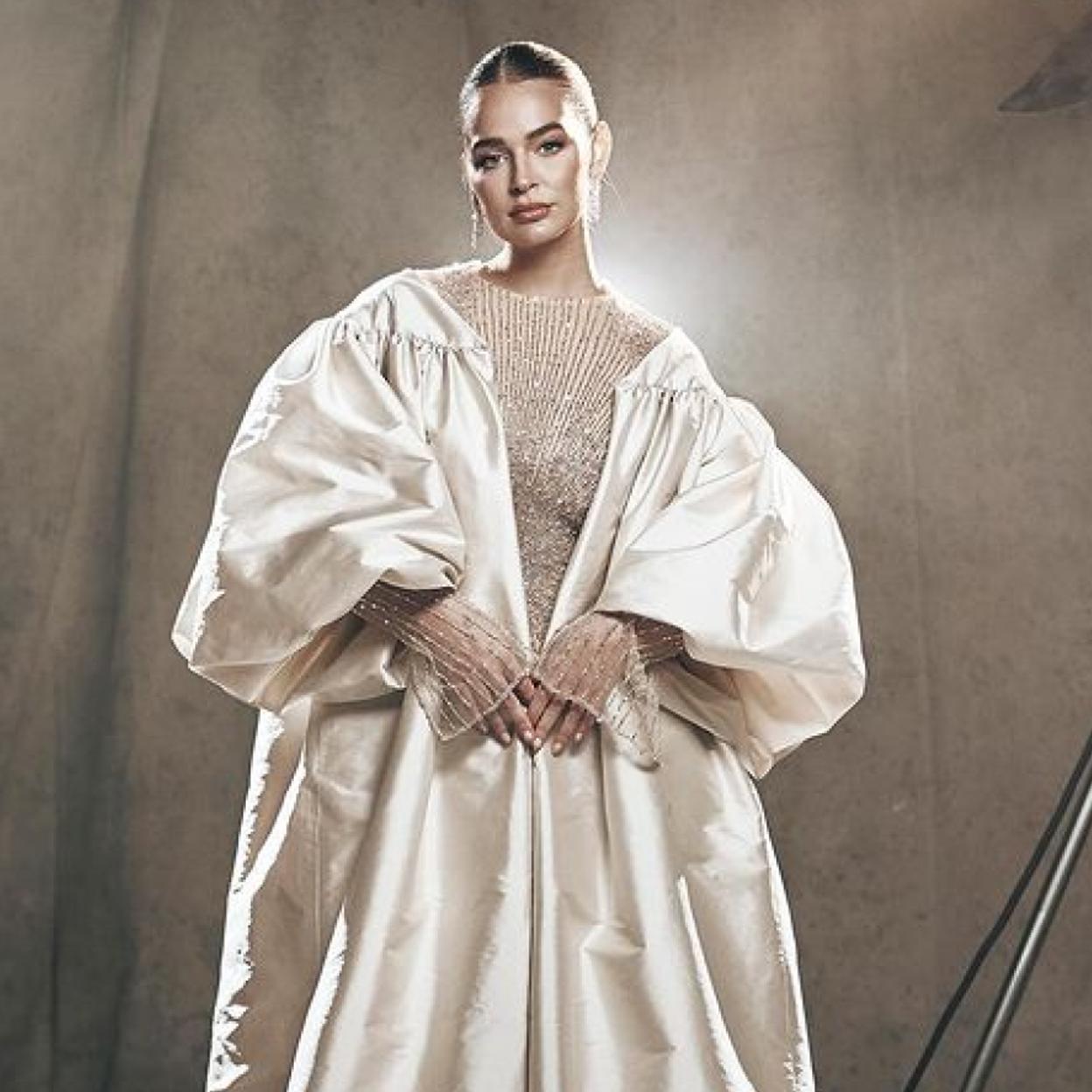 Laura Escanes con su look de las Campanadas.