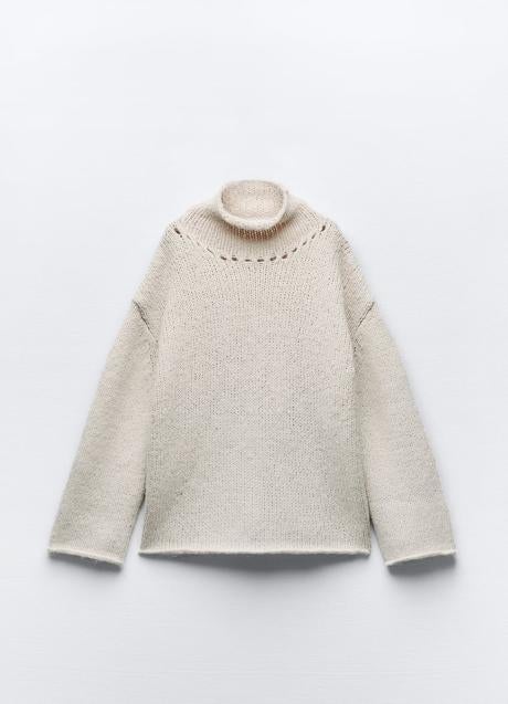 Imagen - Jersey de cuello alto de Zara (29,95 euros)
